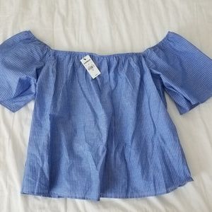 Off the shoulder blouse